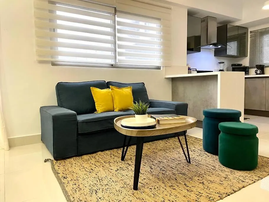 아파트 Luxury 1 Bdr , Rooftop Pool, Gym, In Downtown D2 산토도밍고